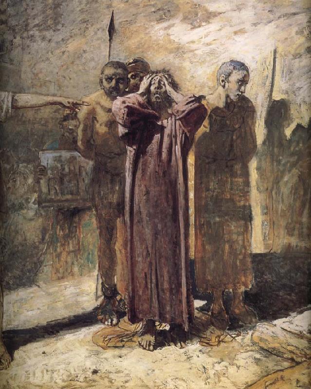Ivan Nikolaevich Kramskoy Christ in the Desert oil painting image